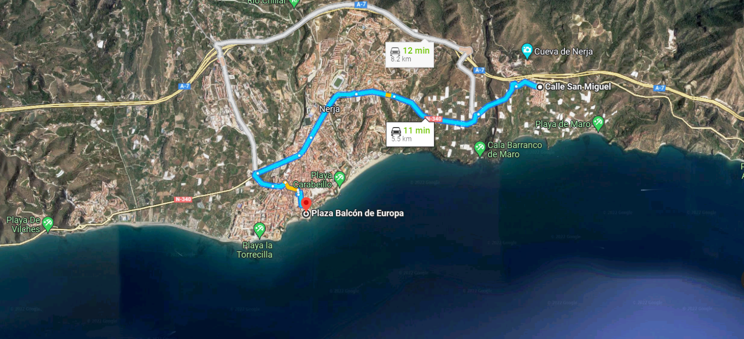 Apartment for holidays in Maro (Nerja)